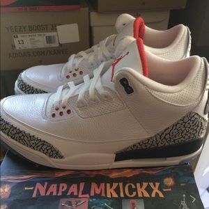Nike Air Jordan 3 FTL DS Men’s SZ 11.  Yeezy OW